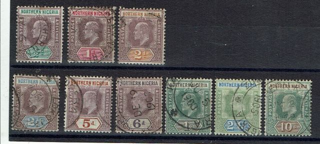 Image of Nigeria & Territories ~ Northern Nigeria SG 10/18 FU British Commonwealth Stamp